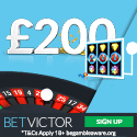 BetVictor Casino 200 Bonus